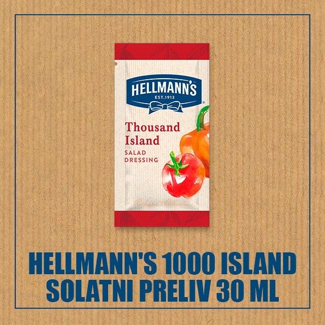 Naročite vzorec Hellmann's 1000 island solatnega preliva! Naročite vzorec Hellmann's 1000 island solatnega preliva!