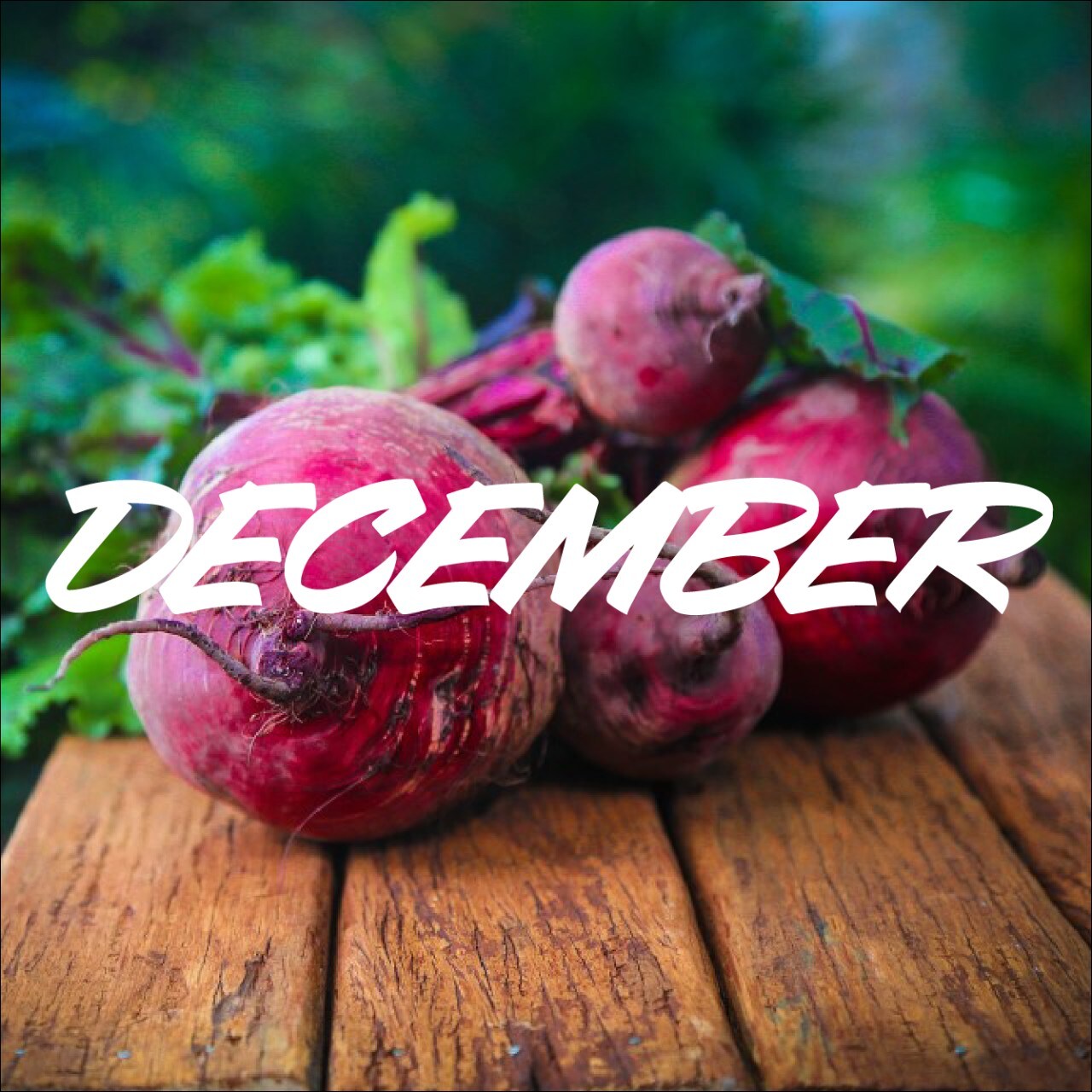 Sezonske sestavine v decembru