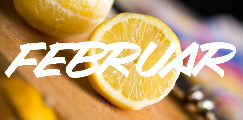 Sezonske sestavine v februarju