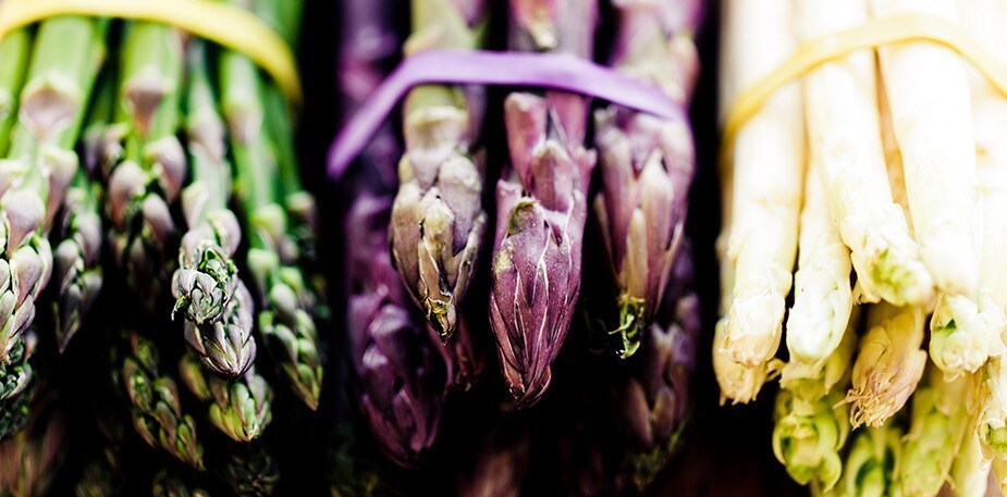 Sezonska sestavina maja - šparglji