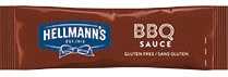 Hellmann's BBQ omaka za žar porcijska 10 ml (198 kos)