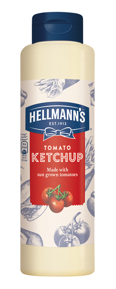 Hellmann's Ketchup 850 ml - Svojim gostom pokažite kakovost