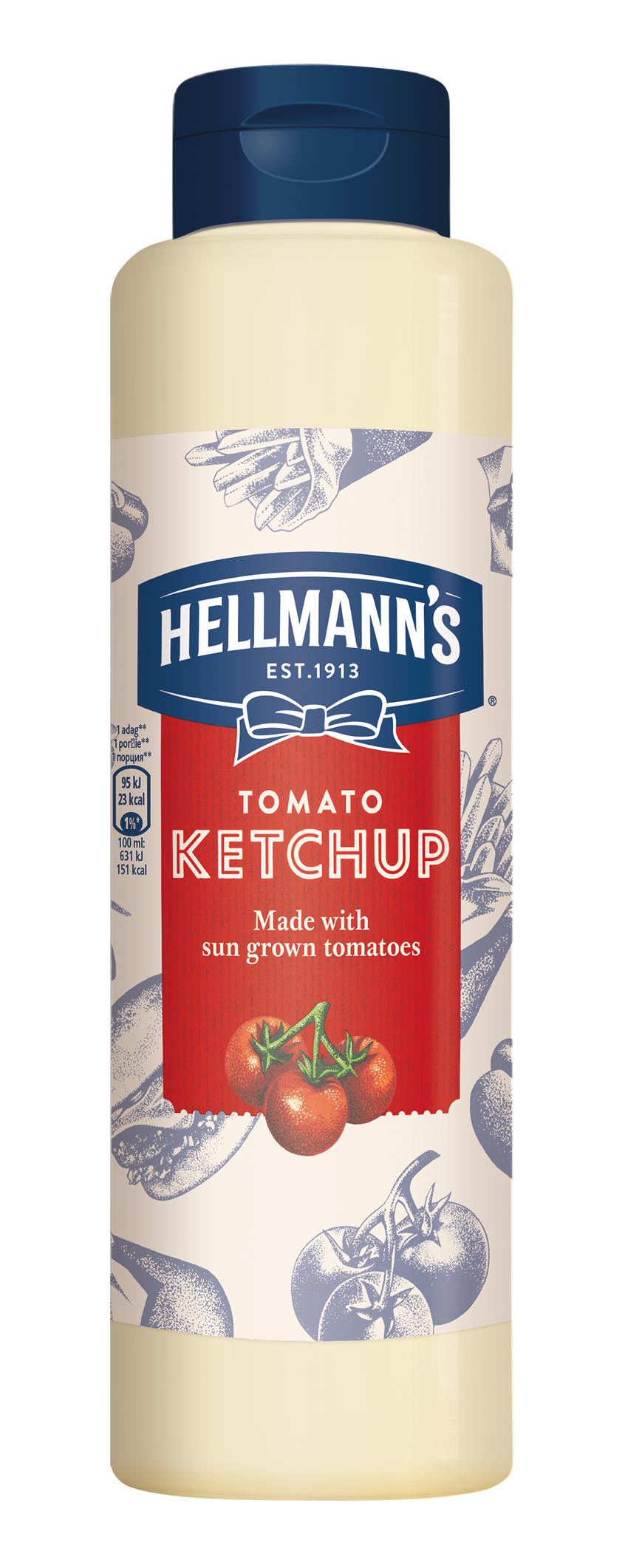 Hellmann's Ketchup 850 ml - Svojim gostom pokažite kakovost