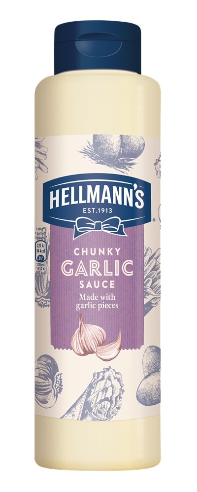 Hellmann's Česnova omaka 850 ml - Svojim gostom pokažite kakovost