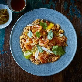 Pečen riž z ananasom