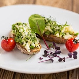 Špargljeva brusketa Špargljeva brusketa