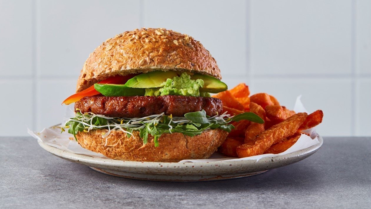 Avokado Raw NoBeef burger – - Recept