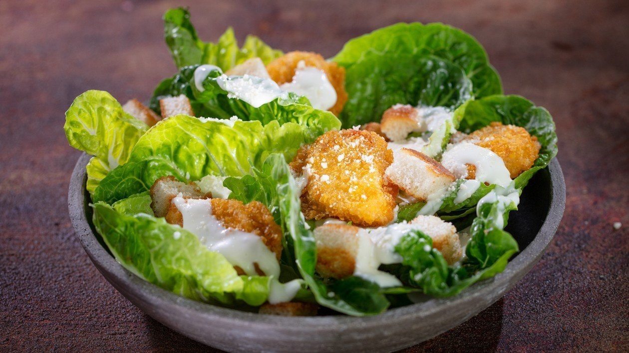 Cesarjeva solata z NoChicken Nuggets – - Recept Cesarjeva solata z NoChicken Nuggets – - Recept